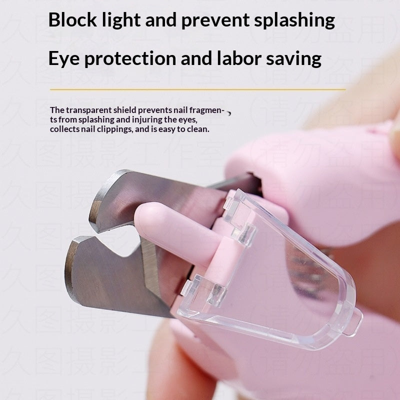 2-in-1 LED Electric Nail Clipper for Pet